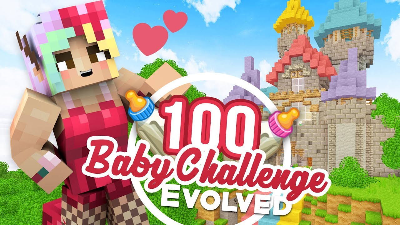 Minecraft 100 Baby Challenge EVOLVED // Ep 01: TWINS TO START?!