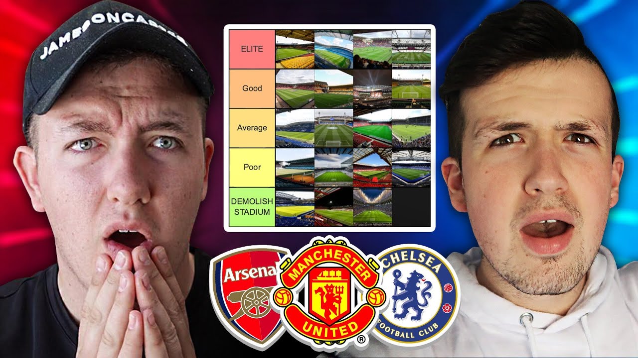 RANKING PREMIER LEAGUE STADIUMS