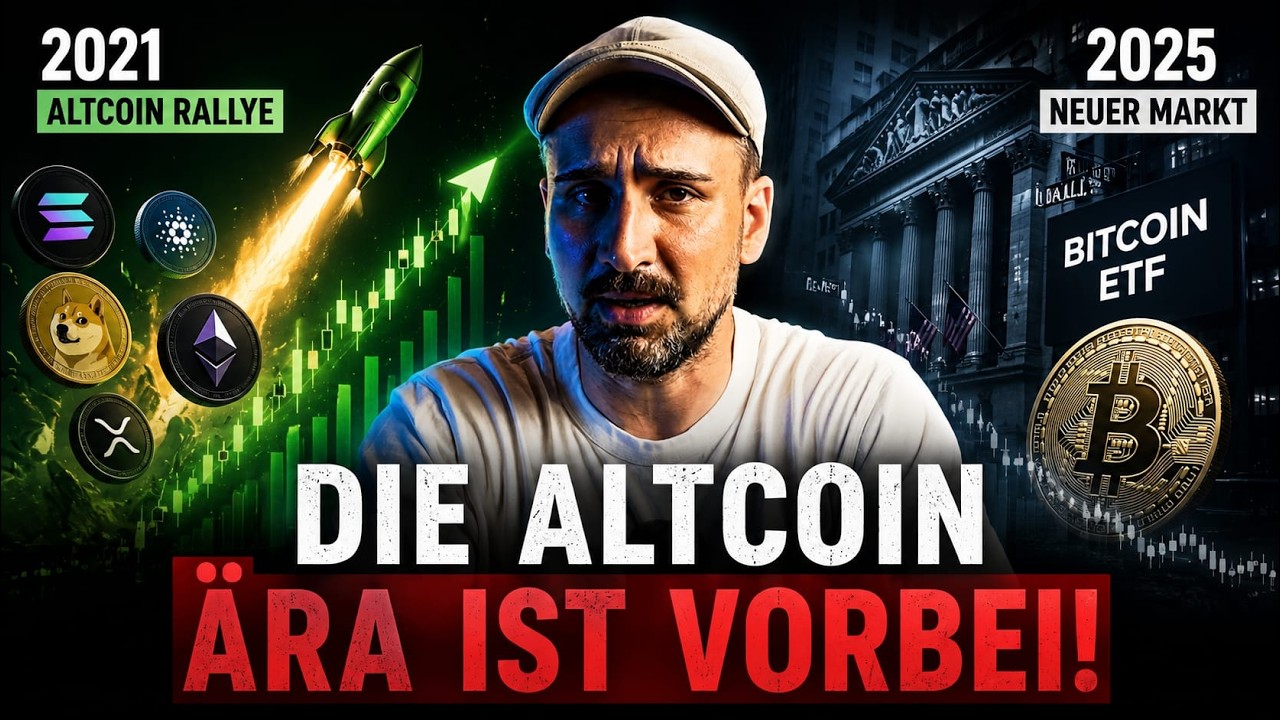 Warum die Altcoin-Rallye nie wieder zur&uuml;ckkommt. Die neuen Krypto Regeln
