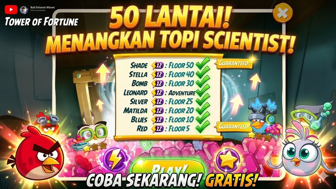 Eps.62 Only 3 Stage - Angry Birds 2