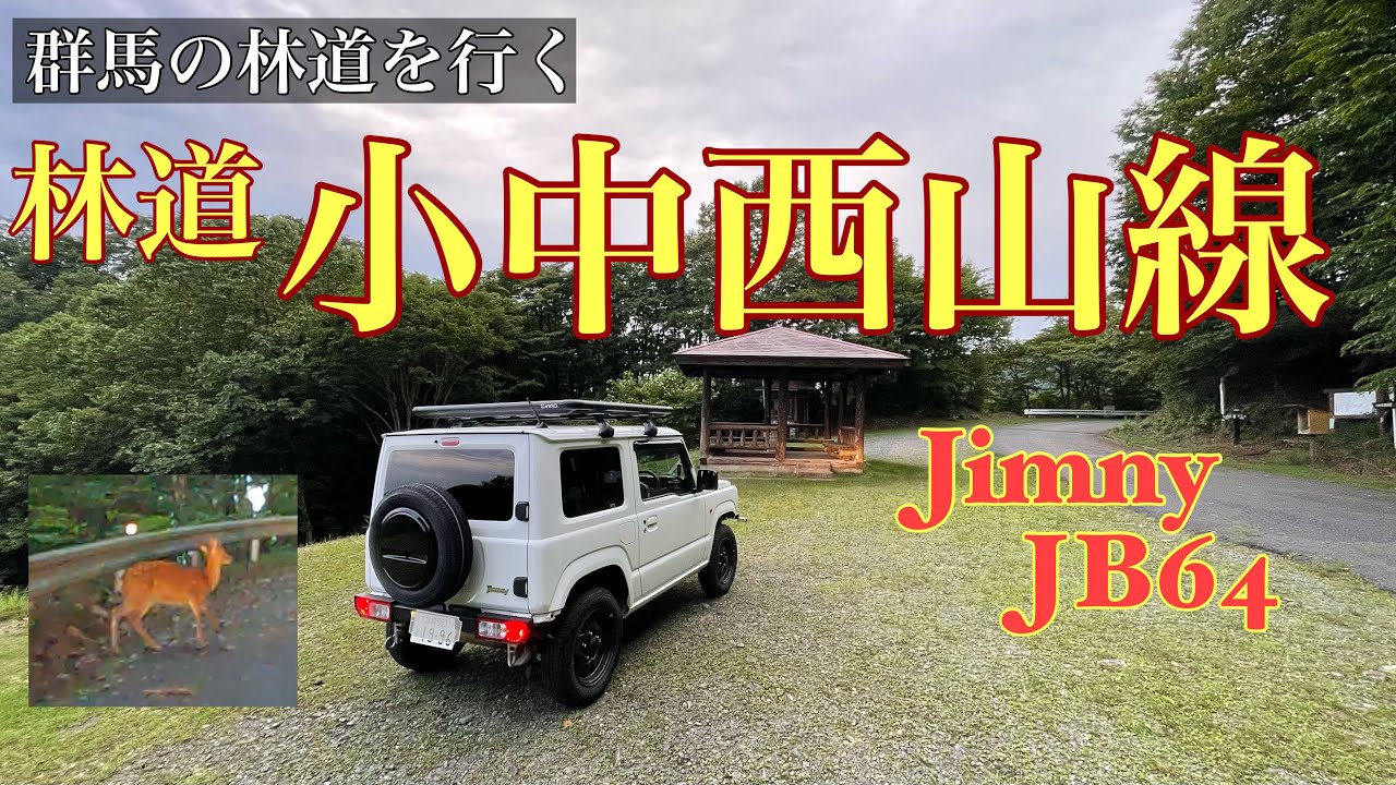 【林道小中西山線】群馬県みどり市の林道「小中西山線」を走りました。