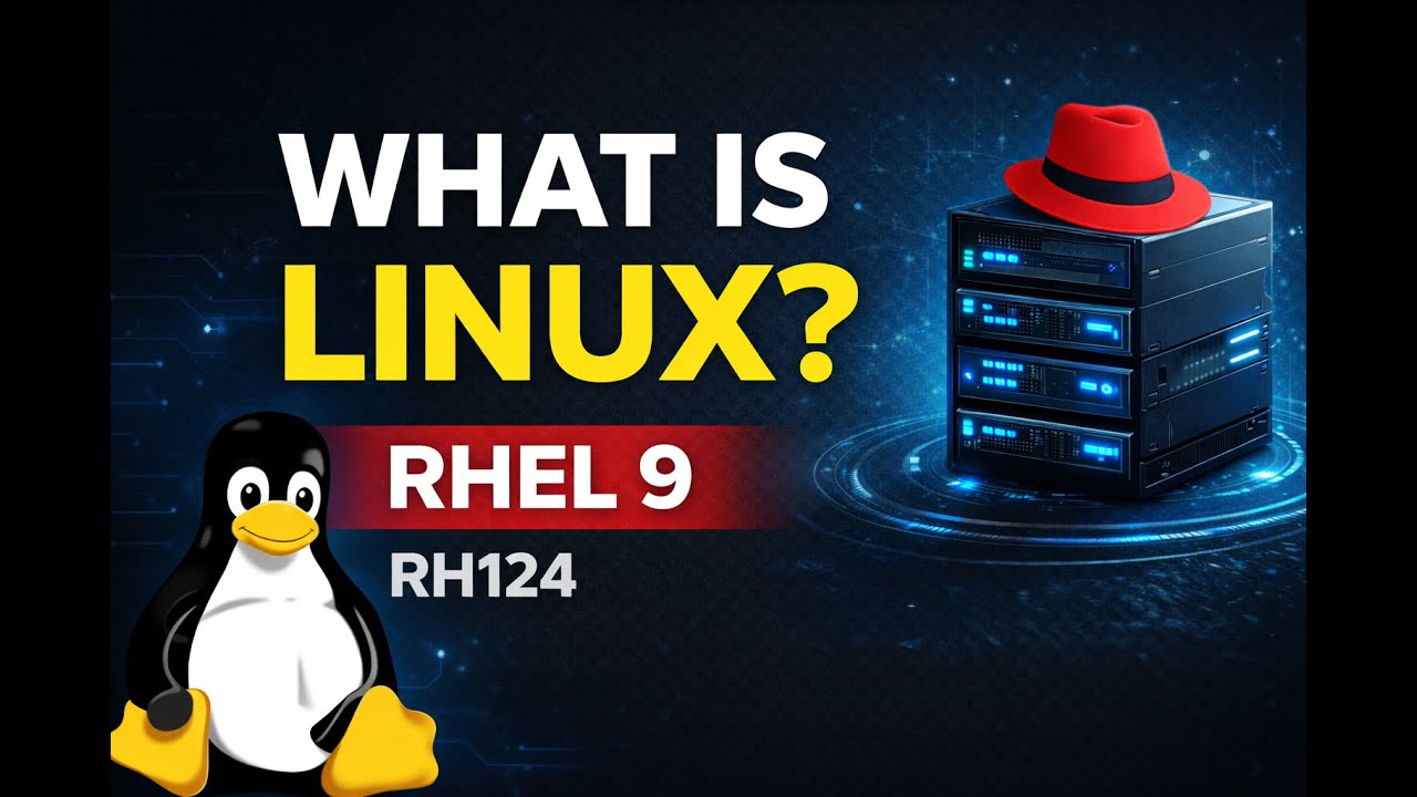 What Is Linux? | RHEL 9 | Red Hat System Administrator (RH124)
