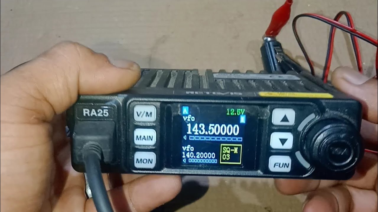 RETEVIS RA25 RADIO MINI RIG
