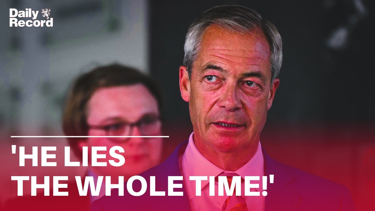 Nigel Farage 'TELLS LIES THE WHOLE TIME' says Sir Ed Davey