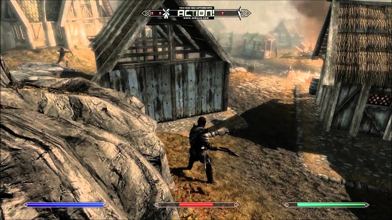Skyrim Requiem 2hander combat noob
