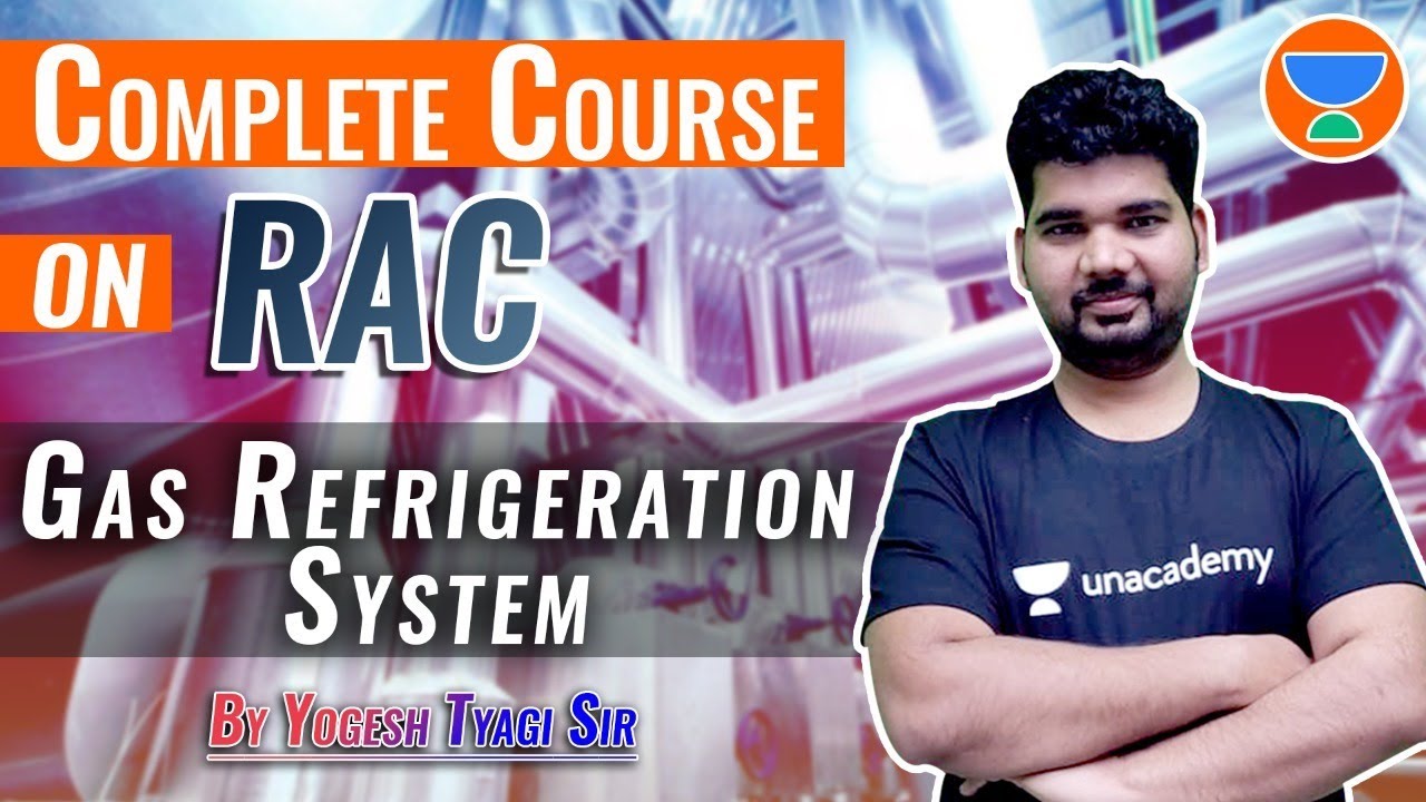 Gas Refrigeration Cycle | Complete Course on #RAC | GATE 2022 | Yogesh Tyagi