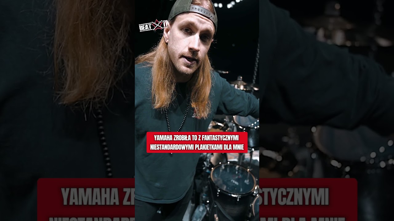 Hannes Van Dahl (Sabaton) pokazuje sw&oacute;j zestaw | Yamaha Live Hybrid Oak 🥁🔥