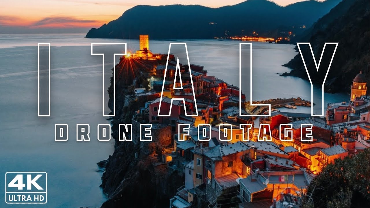 ITALY 4K RELAXATION FILM WITH CALMING MUSIC
