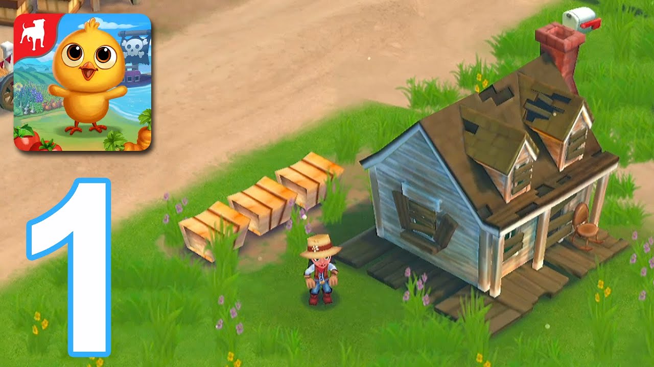 FarmVille 2: Country Escap‪e - Gameplay Walkthrough Episode 1 - Tutorial (iOS, Android)