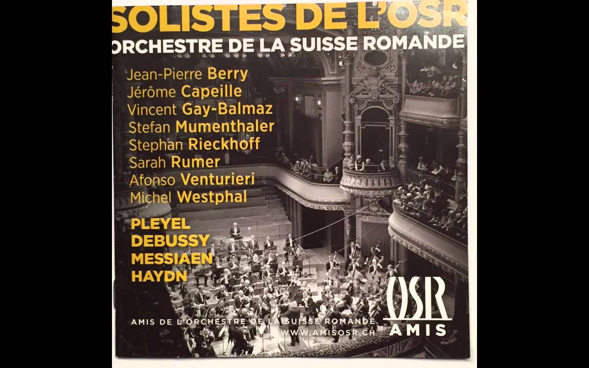 Ignaz Joseph Pleyel - Symphonie Concertante en fa majeur 3/3