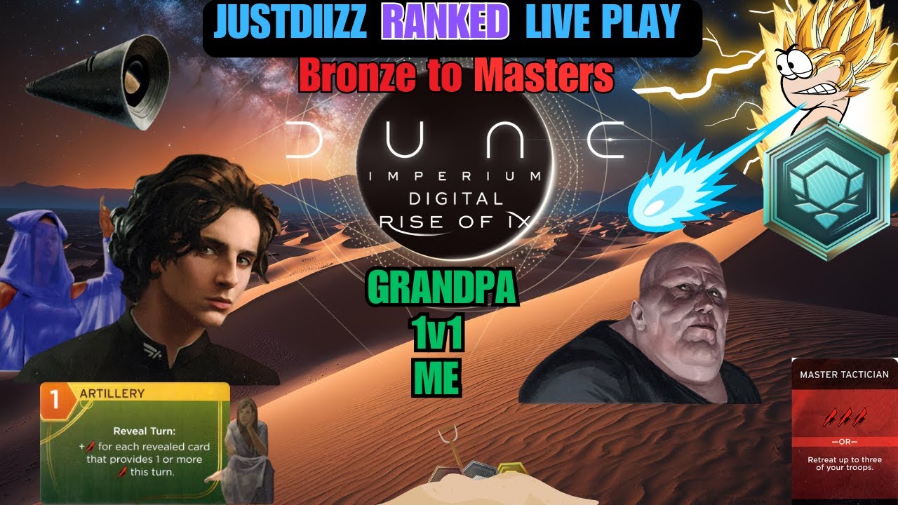 PRESCIENCE ITS OVER 9000 Dune Imperium Digital IX Ranked Live Play Bronze to Masters