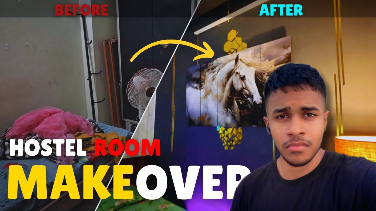 I TRANSFORMED MY HOSTEL ROOM INTO A STUDIO 😱🔥 | AIIMS HOSTEL ROOM TOUR