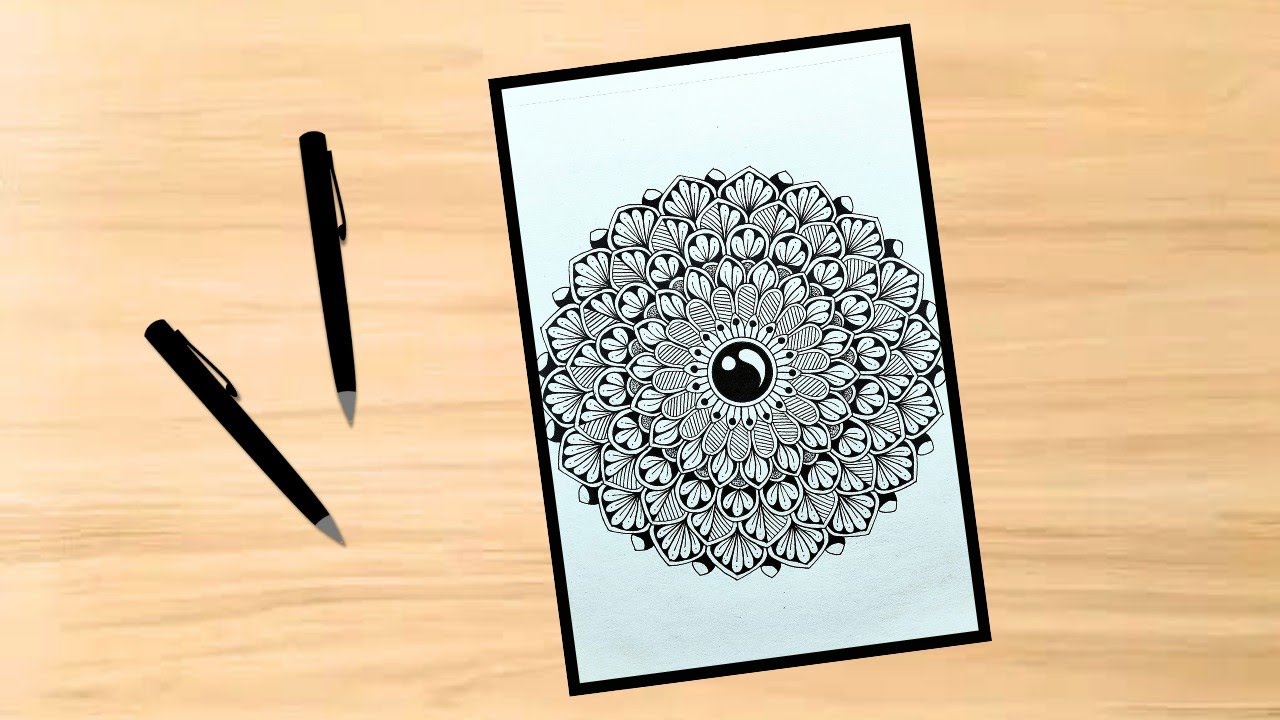 How to Draw Mandala Art for Beginners | Easy Mandala Art Step by Step | @RahulGuha26