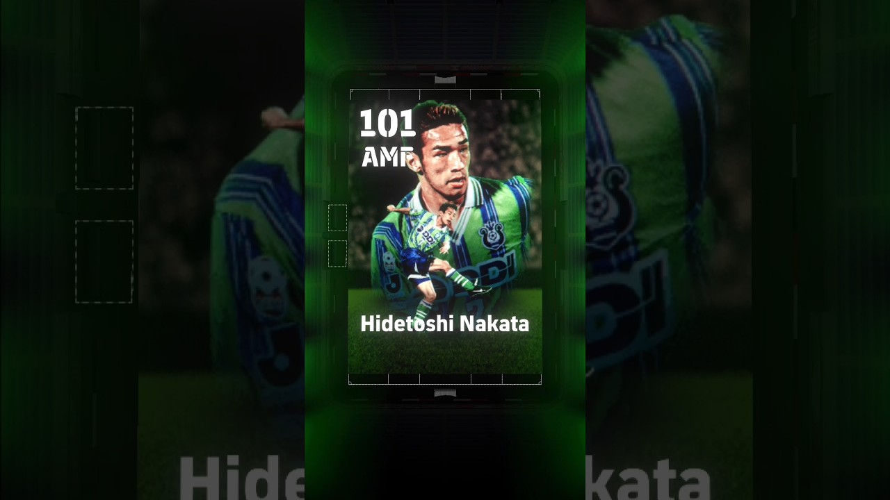 101 Rated Epic Hidetoshi Nakata Best Training and Booster Guide J.LEAGUE 🤯🔥 #pes #efootball2026 #fyp