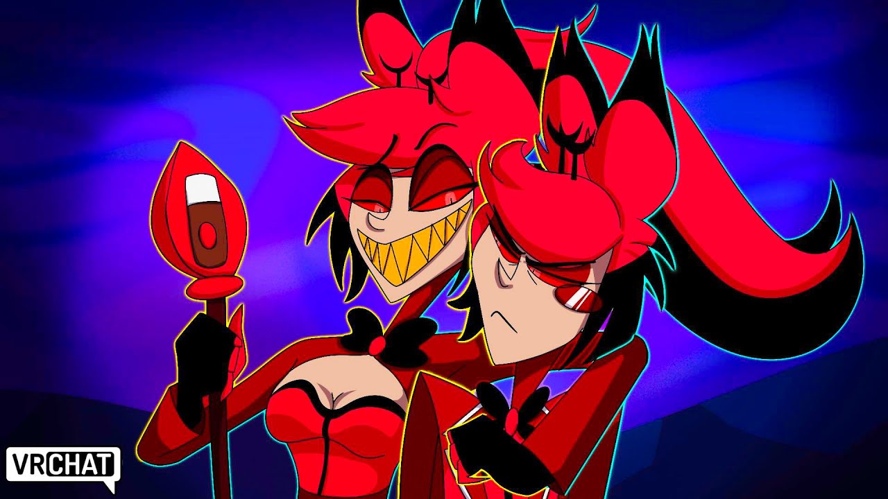 Alastor's 2P LEWD TWIN SISTER in HAZBIN HOTEL VRChat