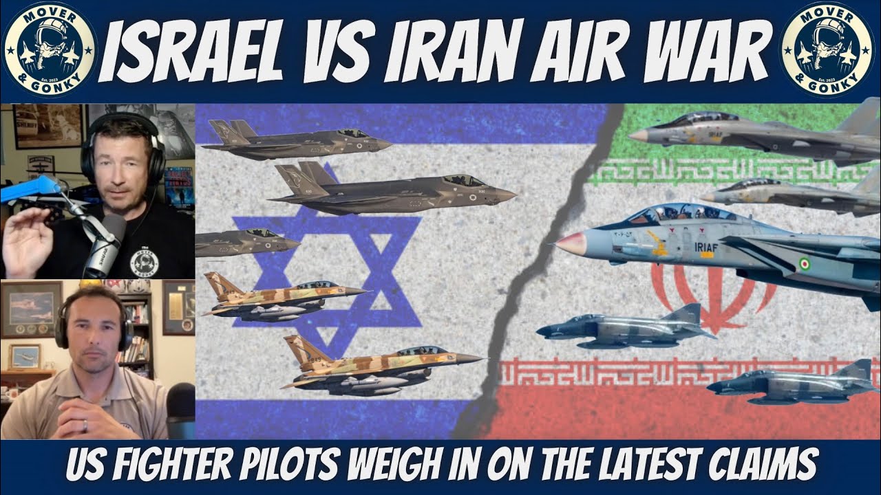 Israel vs Iran Air War &mdash; US Fighter Pilots Reaction