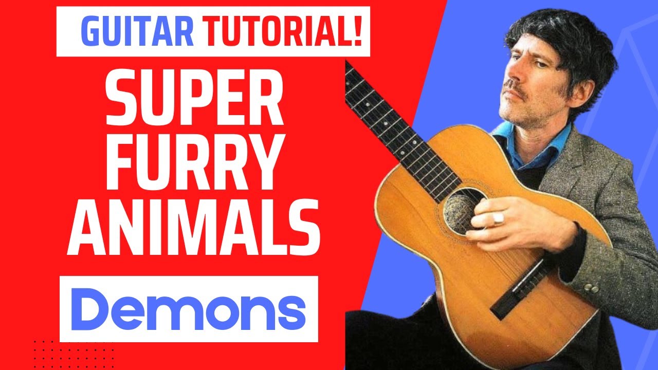 Super Furry Animals - 'Demons'!!  Learn this GREAT classic indie guitar song in JUST minutes!!