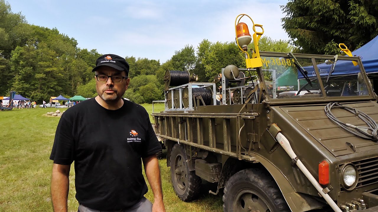 Swiss Army Unimog 2010, telecommunications line version, Full Demo