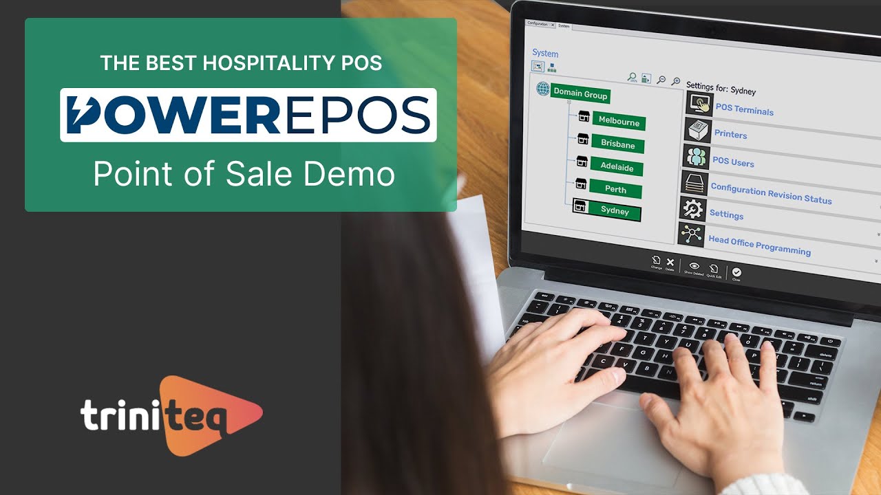 The Best Hospitality POS Software | PowerEPOS Back Office Demo