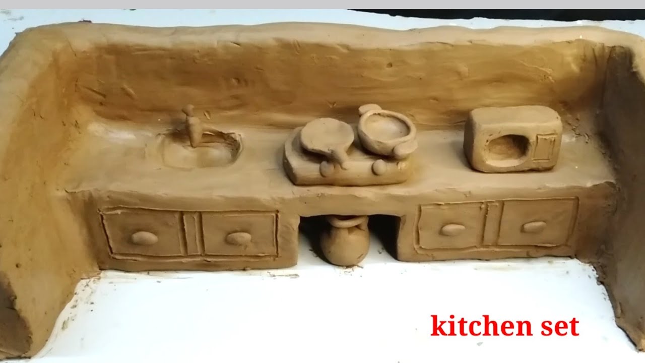 How To Make Miniature Kitchen Set | Kitchen Set Kaise Banaen
