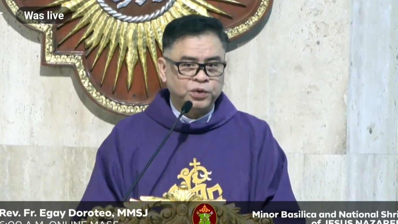 QUIAPO CHURCH LIVE TV MASS TODAY 7:00 AM MARCH 11, 2026 - WEDNESDAY MASS
