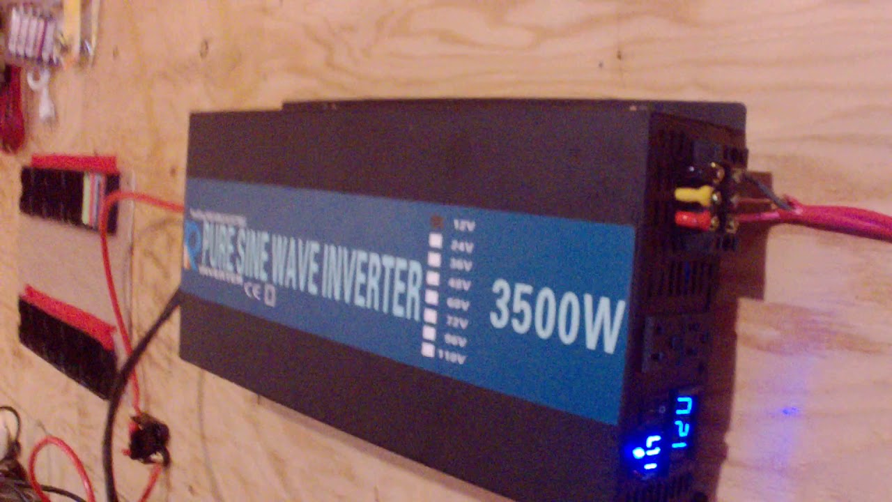 reliable electric 12 volt inverter review hard wired black is neutral red is hot an yellow is ground