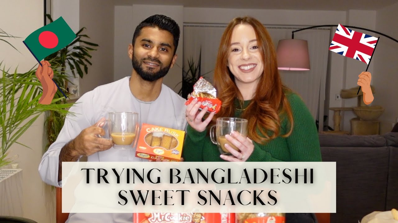 TRYING BANGLADESHI SWEET TREATS WITH MY HUSBAND | 🇬🇧 & 🇧🇩 | INTERCULTURAL MARRIAGE | Ramadan Vlog