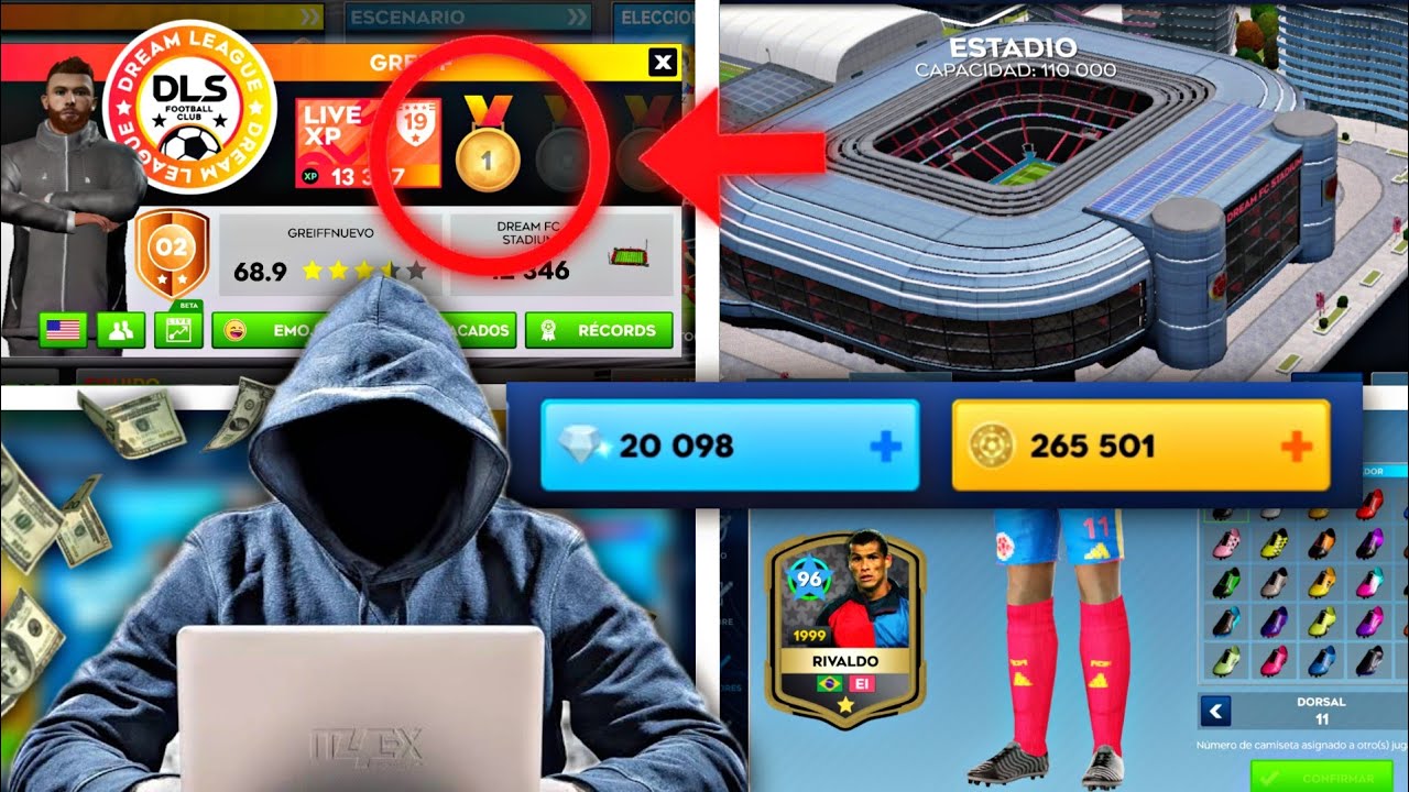 MONEDAS Y GEMAS ILIMITADAS 🤑 ENTRÉ A UNA CUENTA HACKE4D4 EN DLS26 👀😱