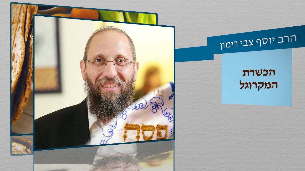 הרב יוסף צבי רימון - מיקרוגל