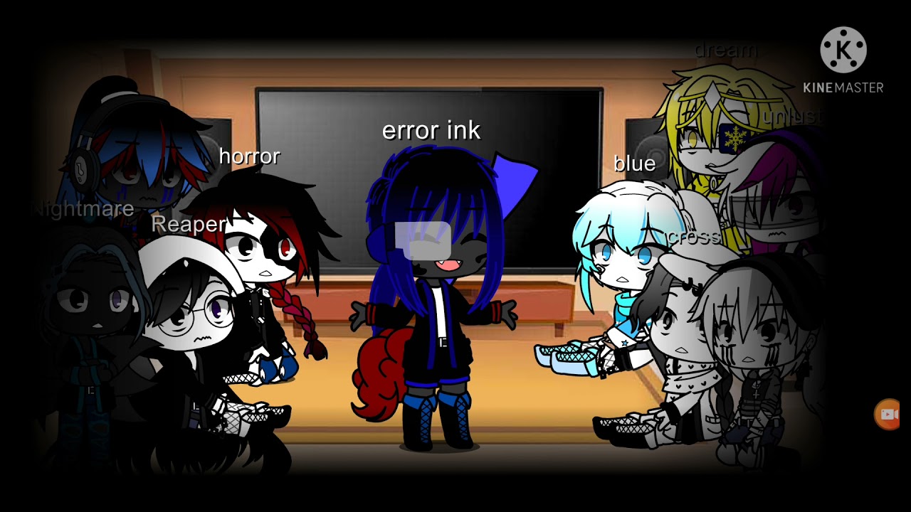 sans aus react to ink aus