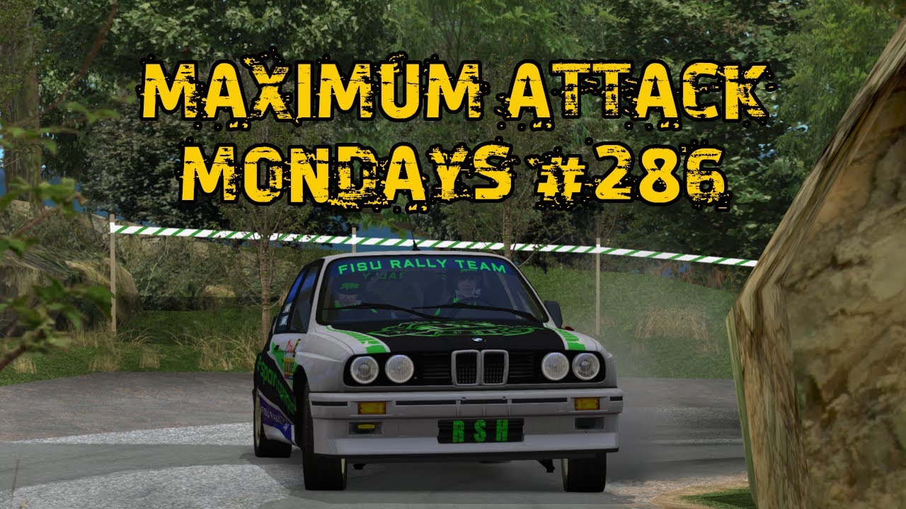 Maximum Attack Mondays #286 - RSF RBR (NGP 7.3) - BMW M3 E30 in Rallysprint Hondarribia 2011