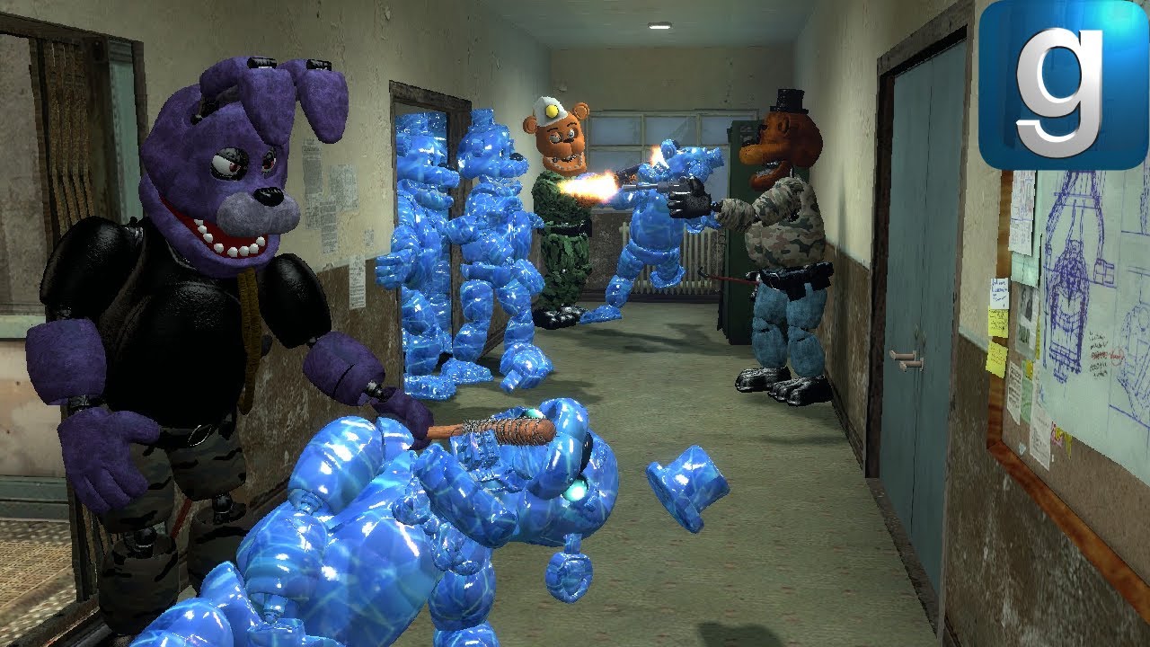 | Gmod FNAF | Ледяной апокалипсис | часть 1