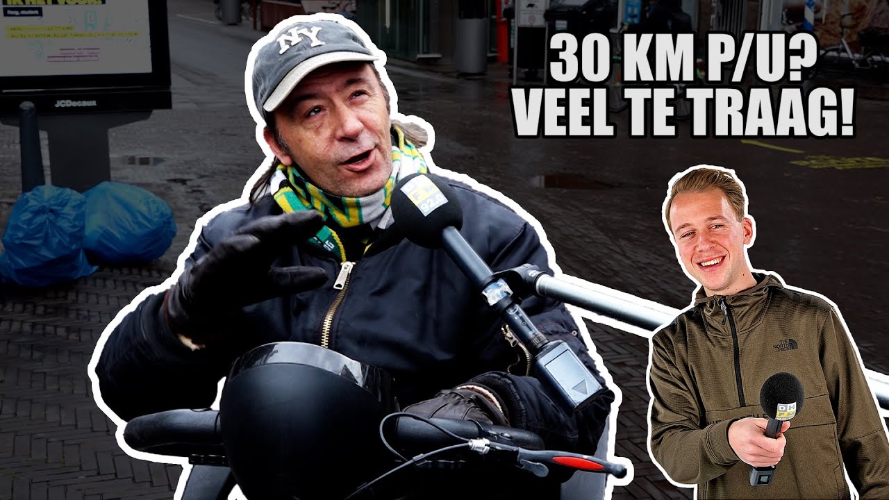 Straatvraag: 30 km per uur? 'Dat is echt veel te traag!'
