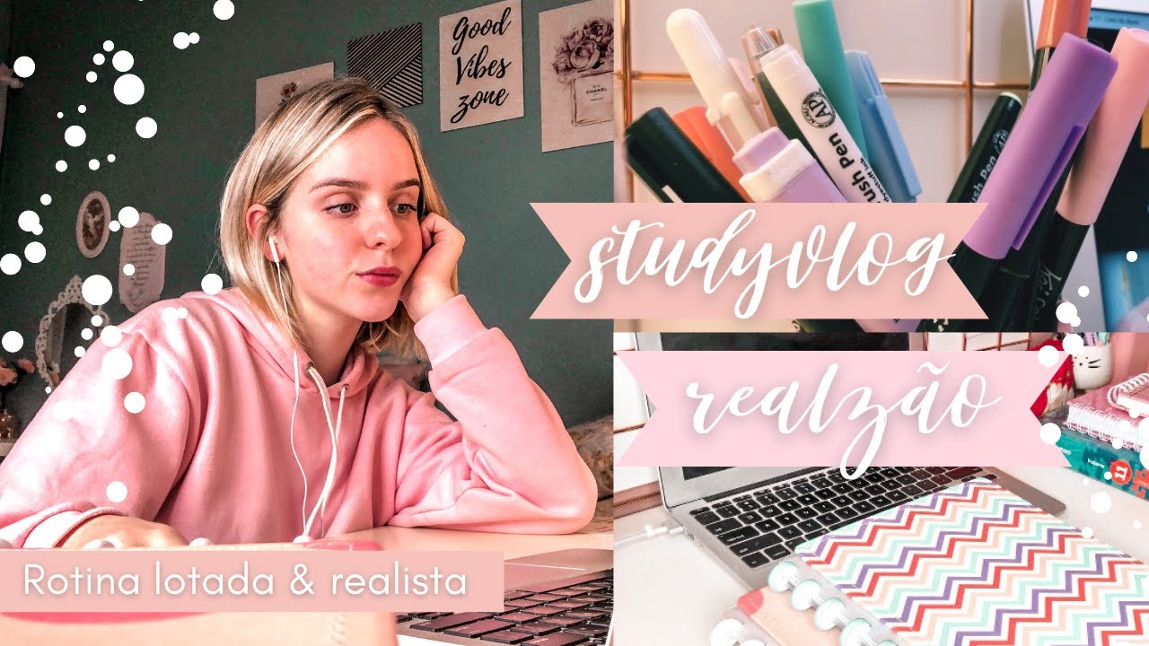 Study Vlog | Rotina REAL de uma estudante em quarentena