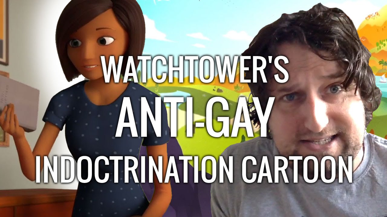 Watchtower's Anti-Gay Indoctrination Cartoon - Cedars' vlog no. 117