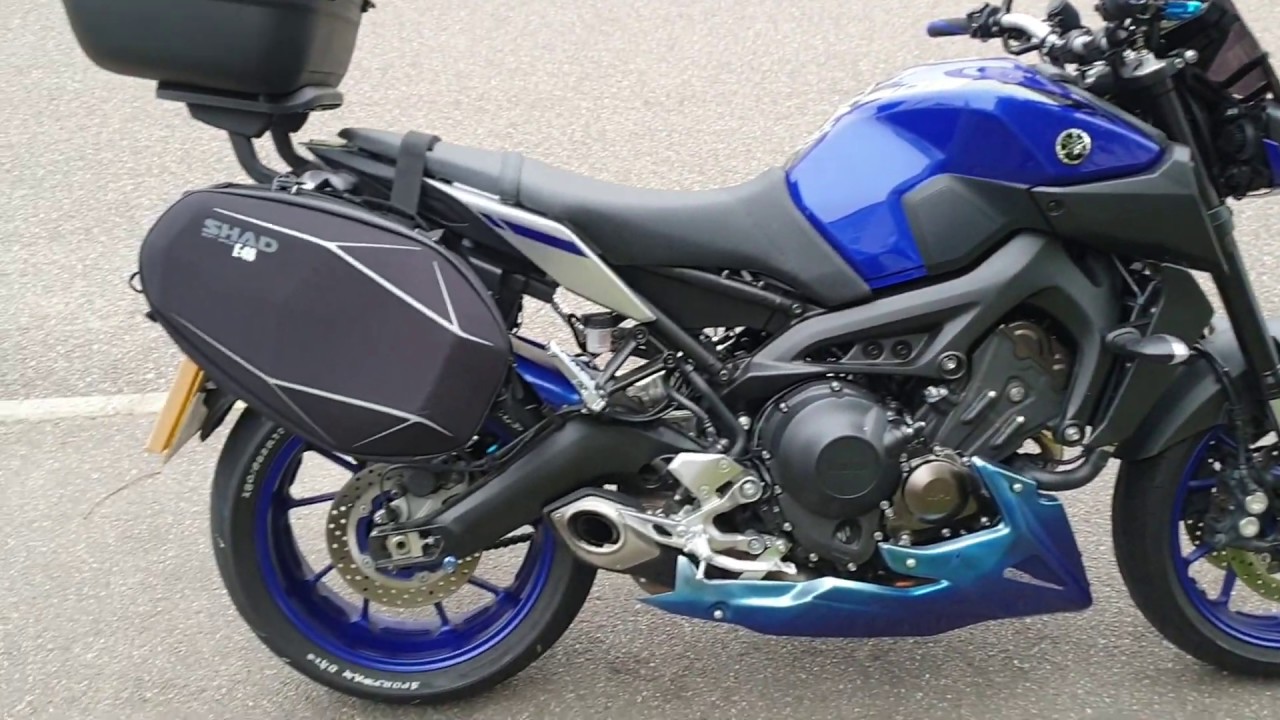 Yamaha MT09 2017 Full Luggage