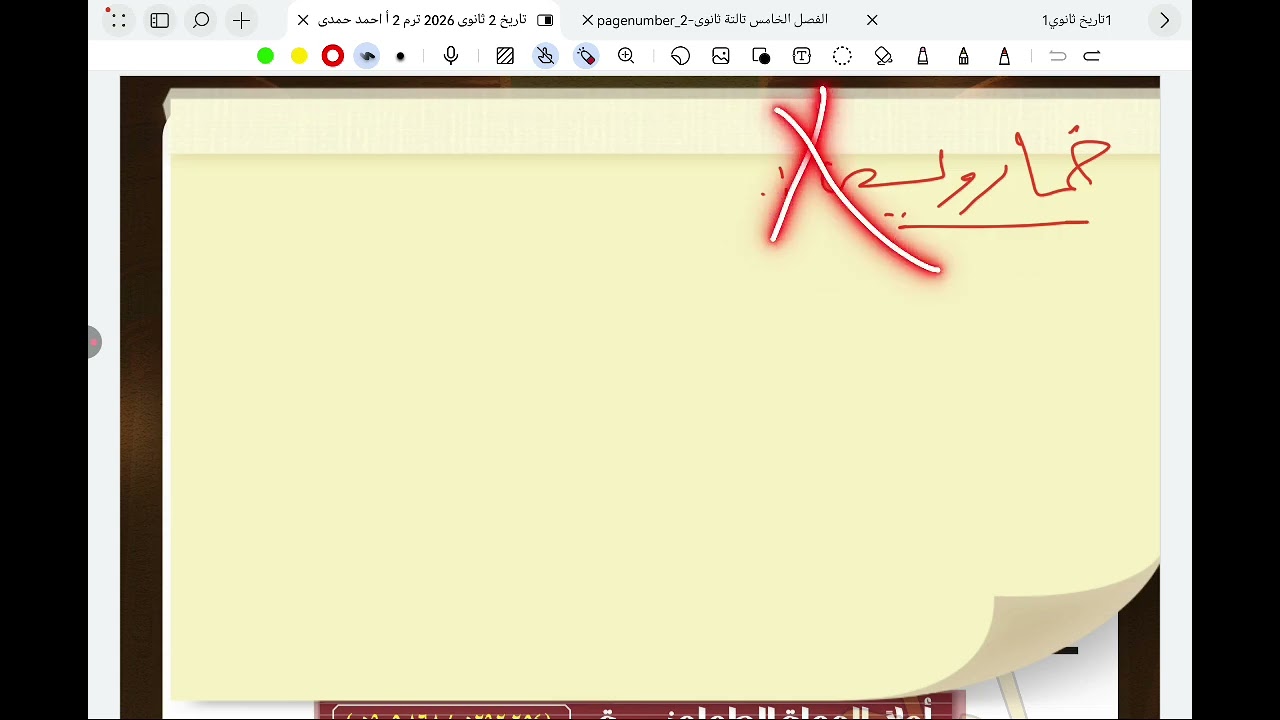 الدرس الثاني مصر في عصري الطولونيين والاخشيدين