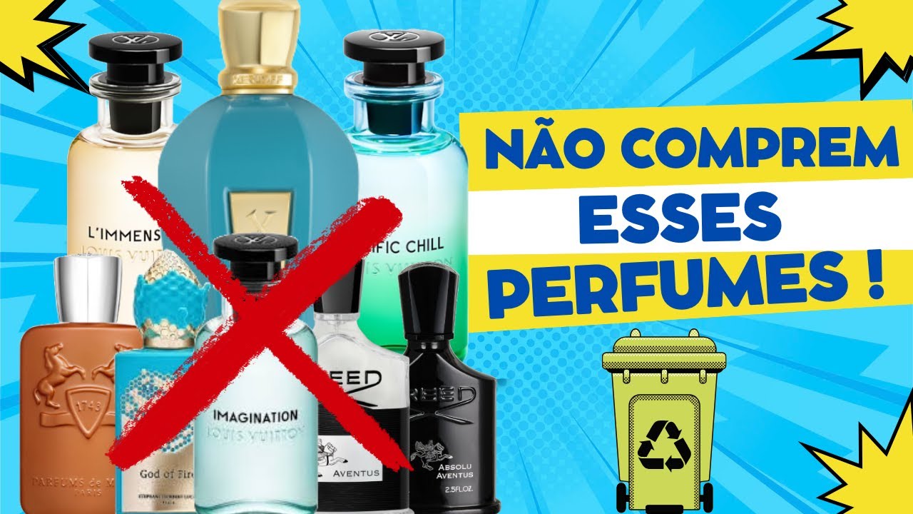 NÃO COMPREM ESSES PERFUMES NÃO VALEM O PREÇO COBRADO ! #perfume