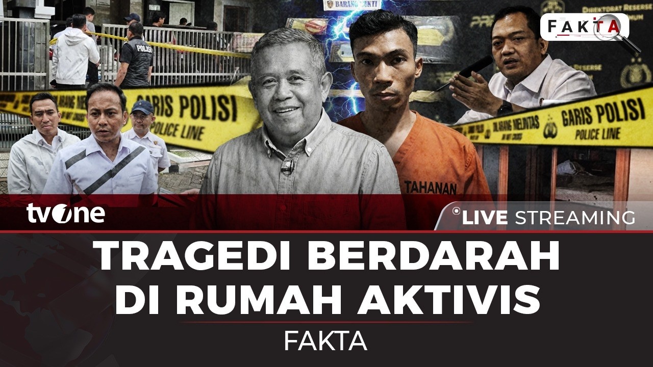 [LIVE] Tragedi Berdarah di Rumah Aktivis | Fakta tvOne