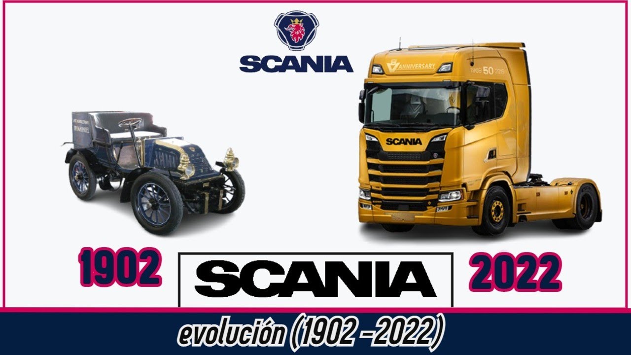 Camiones SCANIA - Historia y evolución / SCANIA trucks - History and evolution (1902 - 2022)