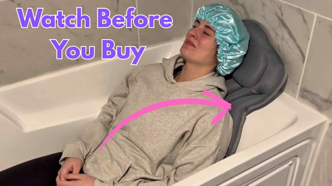 This Bath Pillow Turned My Tub Into a Spa 🛁✨