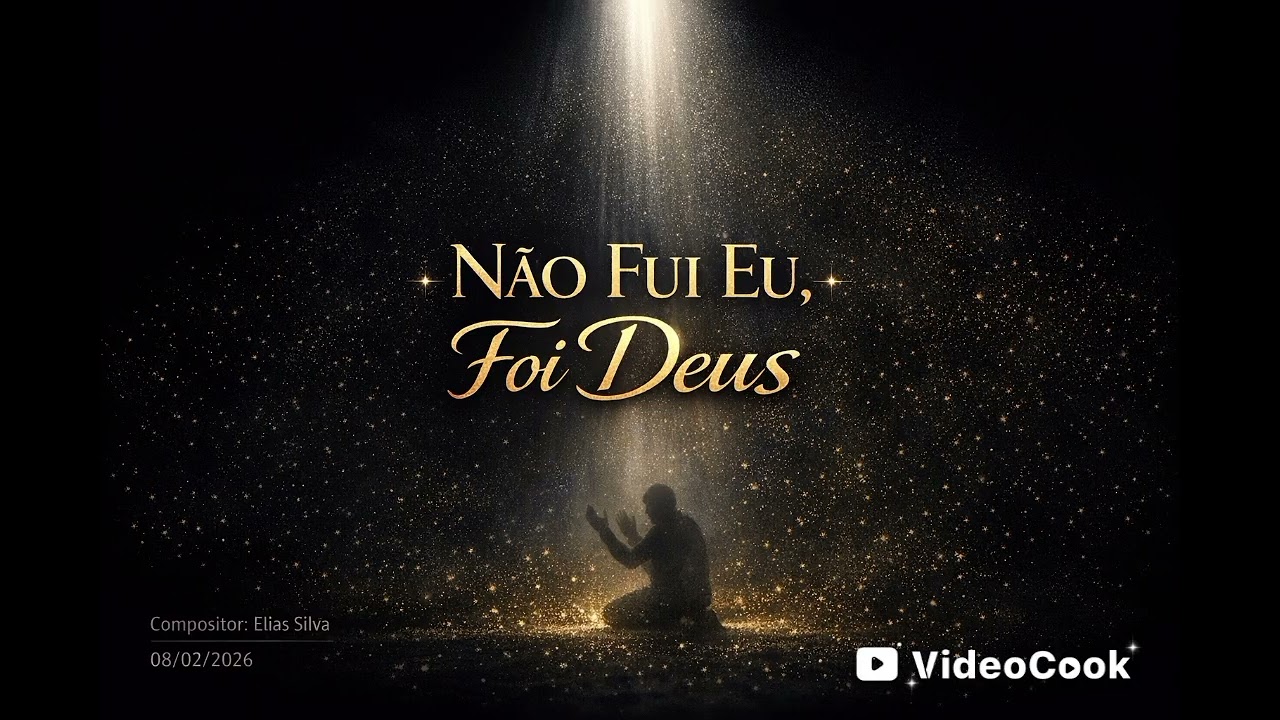 Não fui eu, foi Deus compositor Elias Silva 
