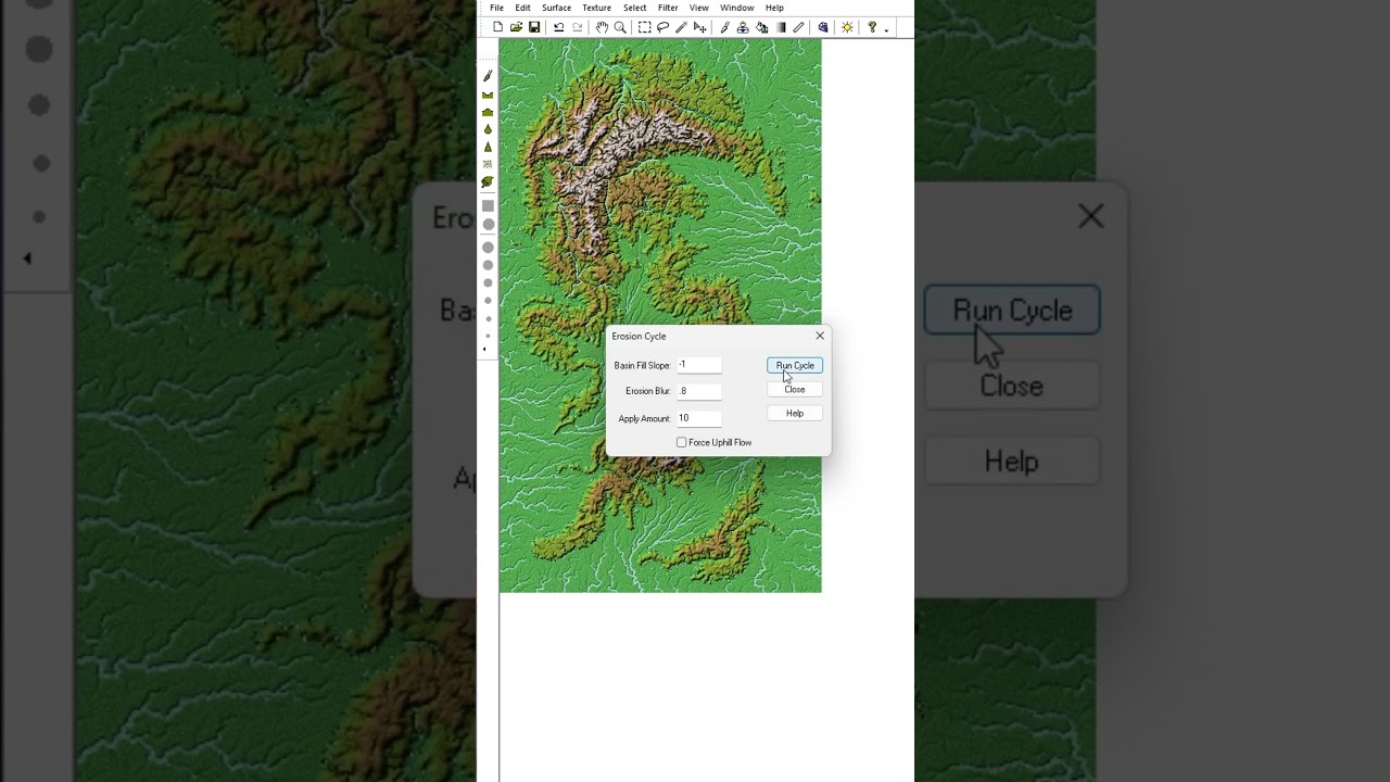 Mapmaking short #2 - Erosion Through Wilbur