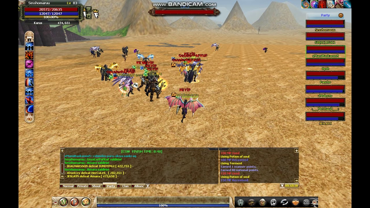 Keyif clan PK  knightgame.net