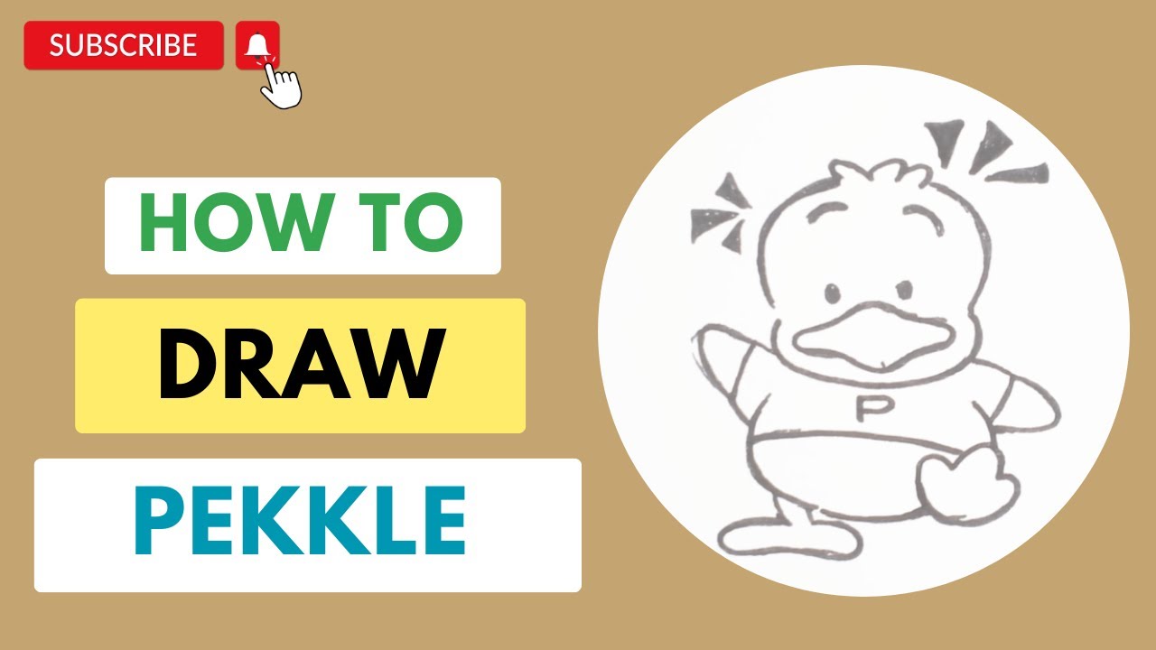 HOW TO DRAW PEKKLE - BEGINNERS GUIDE TO DRAWING PEKKLE
