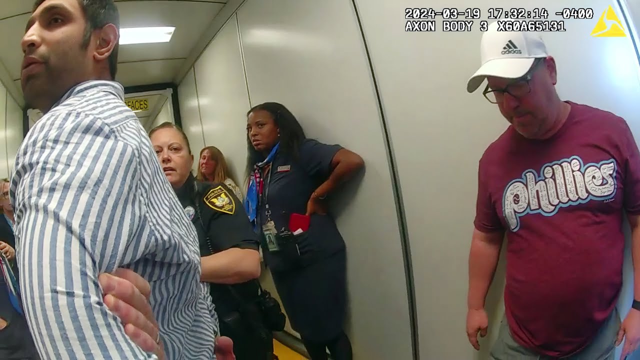 Racist Man Gets Dragged Off Plane After Attacking Passengers