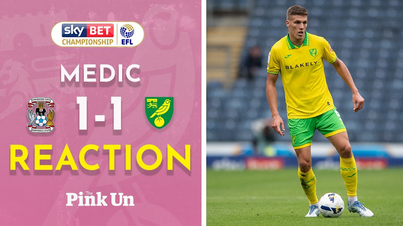 Jakov Medic Reaction | Coventry City 1-1 Norwich City | The Pink Un