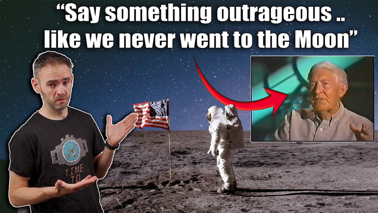 The man who made up the Moon landing Hoax?