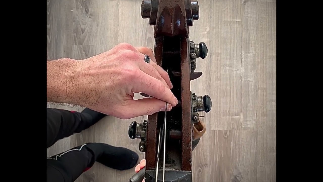 How to Change Upright BASS Strings