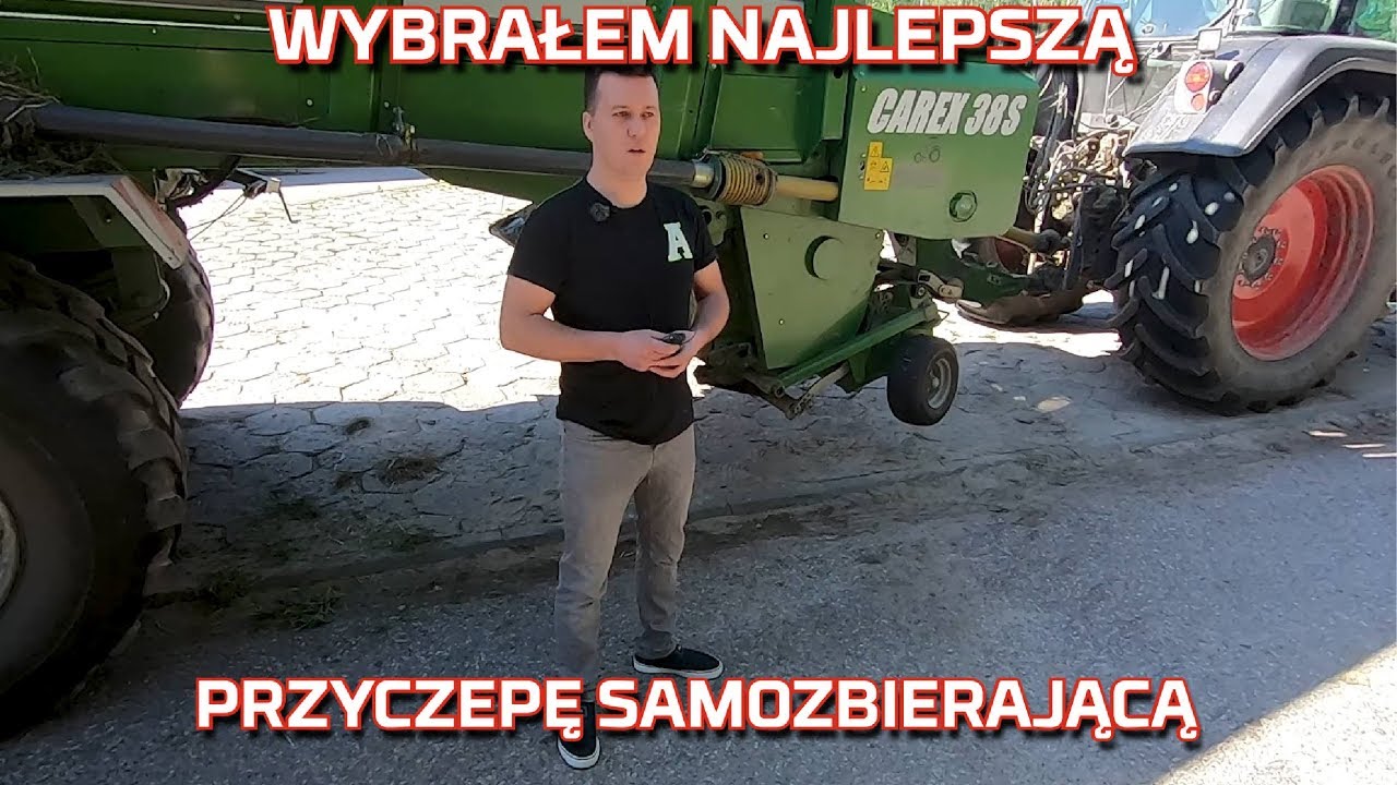 🔴WYBRAŁEM przyczepę samozbierającą Bergmann Carex 38S na usługi [Korbanek]